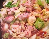 春キャベツと鶏ピリ辛あんかけ作り方4写真