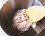 ☆しゃけのオイルおにぎり☆作り方1写真