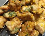 とりむね肉とコーンのかき揚げ作り方7写真