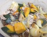 かぼちゃで肉じゃが？　いえ　肉ぼちゃ作り方13写真