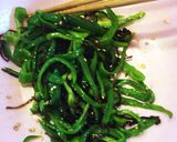 レンジで超簡単！ピーマンと塩昆布の和え物作り方3写真