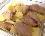 鶏手羽先・じゃがいもの蜂蜜オーブン焼き作り方7写真