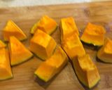 子供も大好き♡かぼちゃの煮物作り方1写真