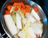 白菜、人参、厚揚げの煮物(^-^*)作り方3写真