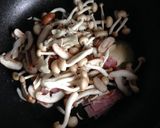 玄米丸麺で和風パスタ♡作り方1写真