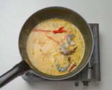 アジア風シーフードカレー作り方8写真