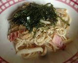 玄米丸麺で和風パスタ♡作り方6写真