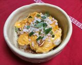 簡単！卵1コであんかけ卵丼♪作り方6写真
