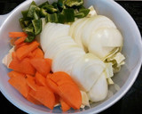 生姜がいいね♪ゆなさや家の焼きうどん作り方1写真