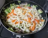 やみつき★焼きうどん‼︎作り方5写真