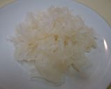 漢方医お勧め薬膳！氷糖銀耳♪作り方1写真
