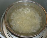 漢方医お勧め薬膳！氷糖銀耳♪作り方4写真
