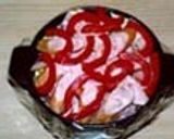 キャベツとソーセージ蒸し煮作り方2写真