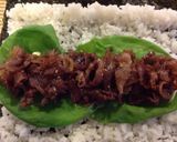 話題入りの甘辛しぐれ煮で☆牛肉太巻き寿司作り方9写真