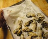 牡蠣とセロリのピリ辛炒め作り方1写真