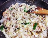 一味違う～合挽き肉の炒飯作り方3写真