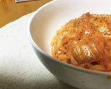簡単すぎる！キムチクリームうどん☆作り方4写真