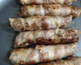 豚肉の3色野菜巻き♪作り方7写真