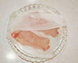 豚肉のレンジ蒸し お花仕立て作り方2写真