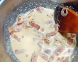 うどんde☆カルボナーラ作り方3写真