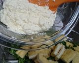 春菊とお揚げの簡単♪和風豆腐グラタン作り方4写真