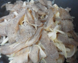 凍りこんにゃくと玉葱の煮物、牛丼風！？作り方7写真