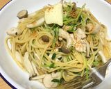 しそ香る、めんつゆバターの和風パスタ作り方9写真