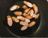 【お弁当】ソーセージスクラブルエッグ作り方1写真