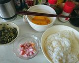 簡単パラパラ艶やか！絶品高菜チャーハン作り方2写真