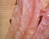 お弁当◎揚げない！ささみチーズフライ☆作り方1写真