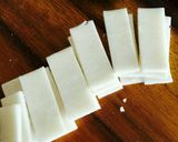 驚き! メレンゲで作る簡単ゴマ団子風作り方1写真