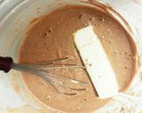 超簡単♪HMと豆腐でしっとりチョコケーキ作り方3写真