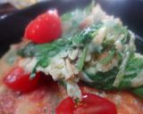 ルッコラでイタリアンお好み焼き♪作り方18写真