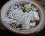 一人鍋で豚の月見はりはり鍋作り方3写真