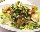 簡単♡鶏胸肉の柔らか油淋鶏風作り方5写真