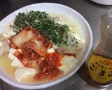 豆腐鶏胸肉キムチブロッコリースプラウト作り方5写真