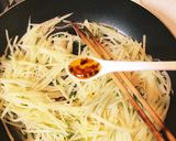 じゃがいものシャキシャキ炒め中国家庭料理作り方5写真