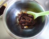 珈琲餡で黒糖蒸しパン作り方2写真