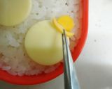 まん丸の型deひよこチャン弁当作り方3写真