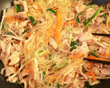 ☆春雨と豚肉のしょうゆ炒め☆作り方5写真