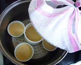 珈琲餡で黒糖蒸しパン作り方7写真