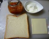 NYチーズケーキトースト作り方1写真