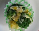 簡単お弁当のおかず　緑のおかず作り方5写真