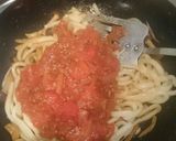 焼きうどんボロネーゼ風作り方8写真