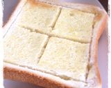 おやつに厚切り食パンで♪ハニートースト作り方3写真