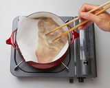 きのことトマトの洋風うどん作り方2写真