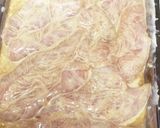 つまみヘルシー弁当♡ササミのモッチリ焼き作り方3写真