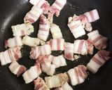 御飯がすすむ☆豚バラと野沢菜の炒め物作り方4写真