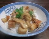 アサリとちくわの深川丼作り方4写真
