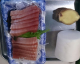 マグロと大根・きゅうりのサラダ作り方1写真